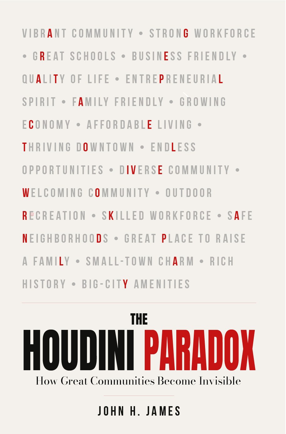 Book cover of The Houdini Paradox by John H. James